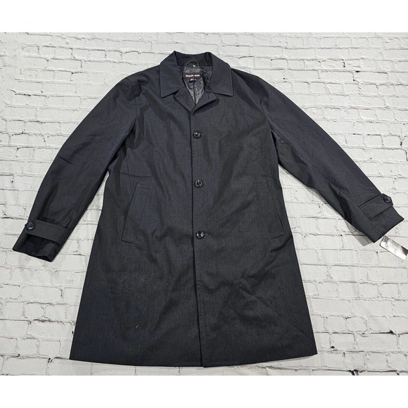 Michael Kors Franklin Jacket Single Breasted All Year Round Raincoat MENS 44 L